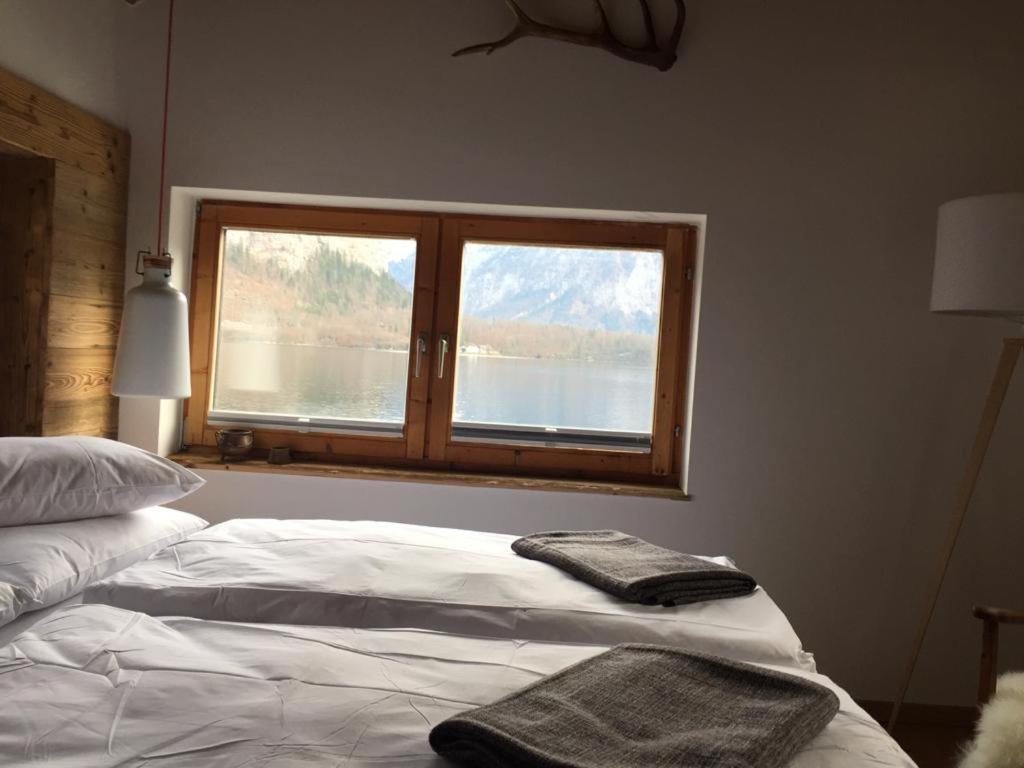Bootshaus Am Hallstaetter See Hallstatt Eksteriør billede