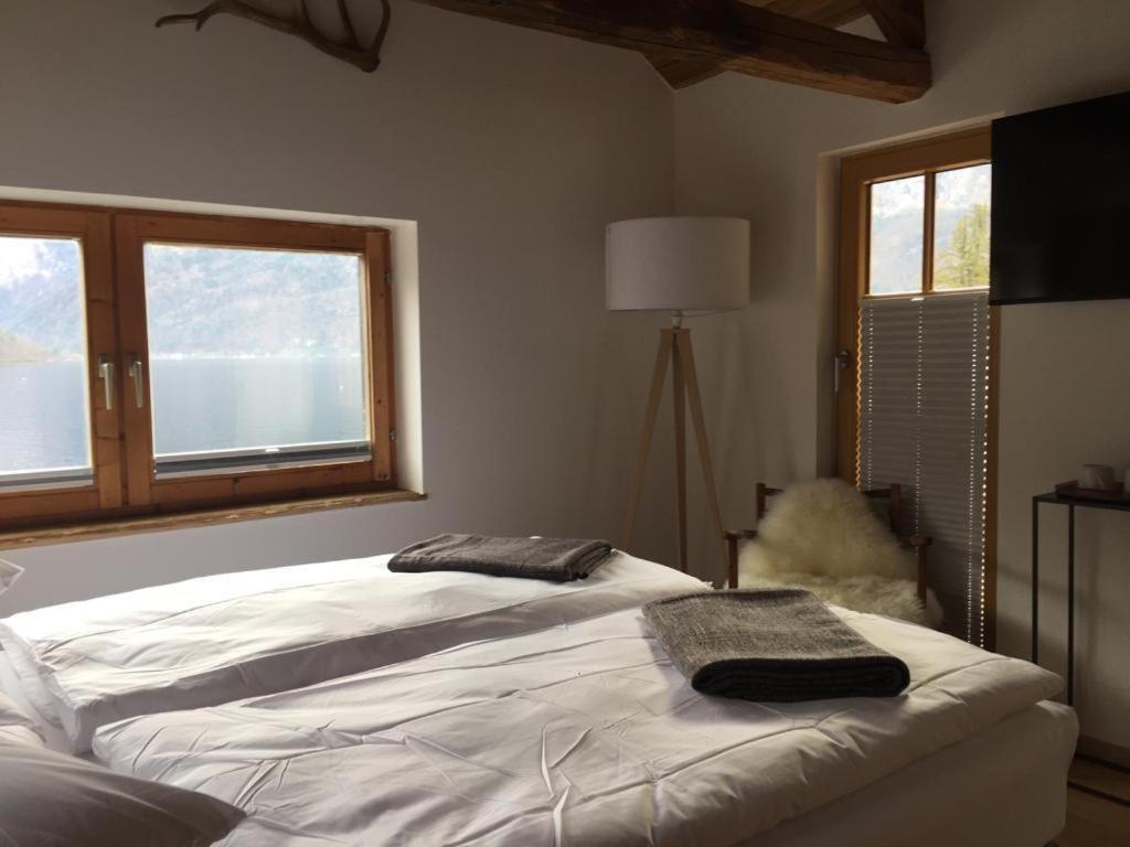 Bootshaus Am Hallstaetter See Hallstatt Eksteriør billede