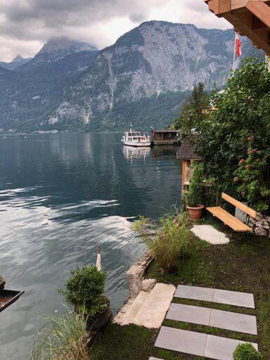 Bootshaus Am Hallstaetter See Hallstatt Eksteriør billede